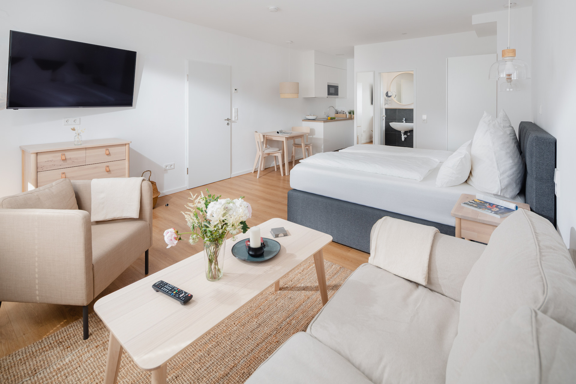 1-Raum Apartment - Hauptbild